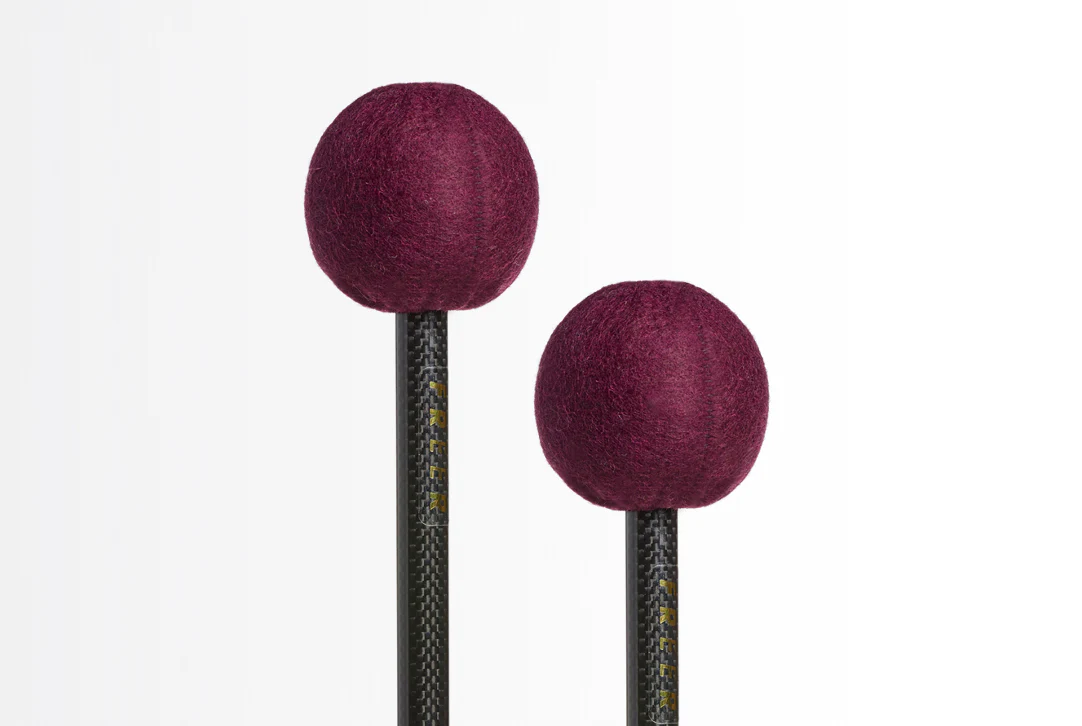Freer Percussion BDFH Carbon Fiber Shaft Hard Felt Bass Drum