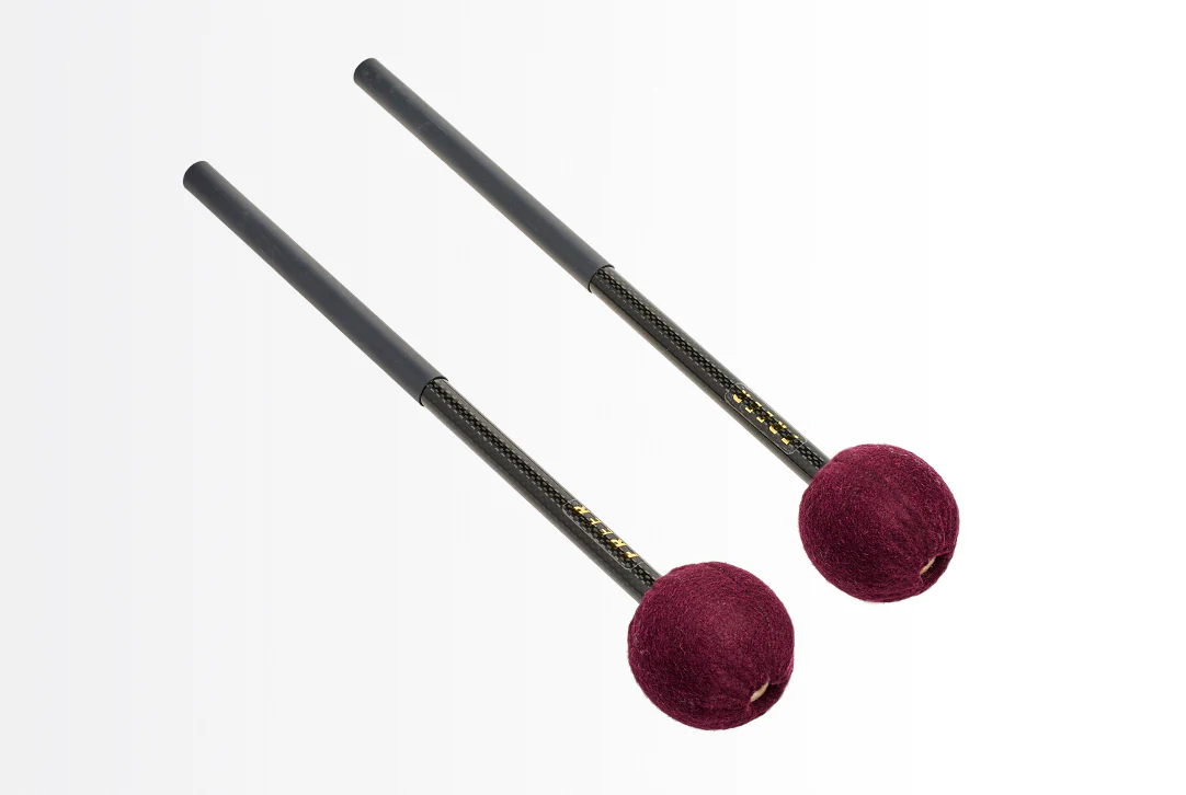 Freer Percussion BDFH Carbon Fiber Shaft Hard Felt Bass Drum - Image 3