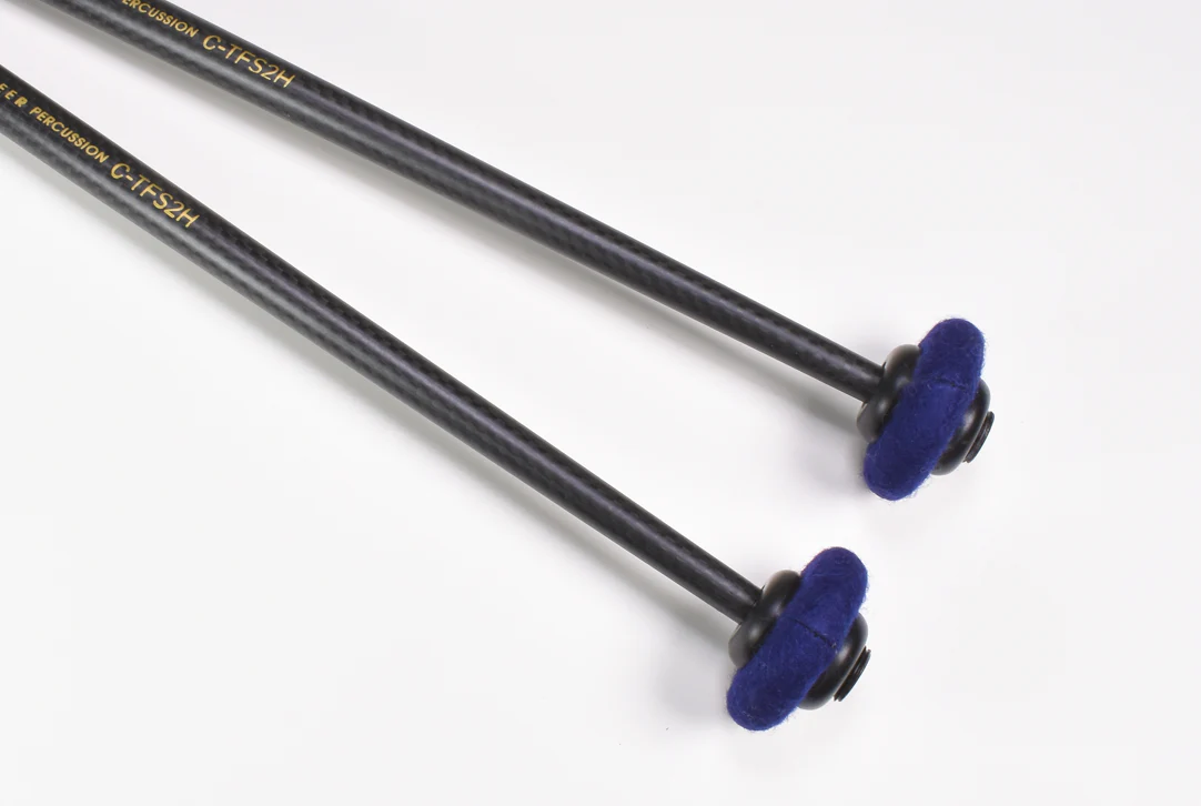 Freer Percussion C-FS2H HARD Felt Core Super 2 Hard Carbon Fiber - Image 4