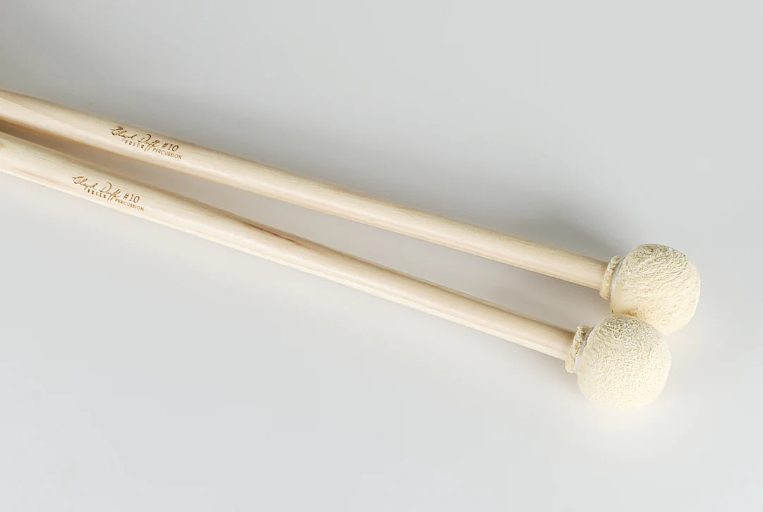 Freer Percussion CD10 Cloyd Duff #10 Chamois Covered Hickory - Image 2