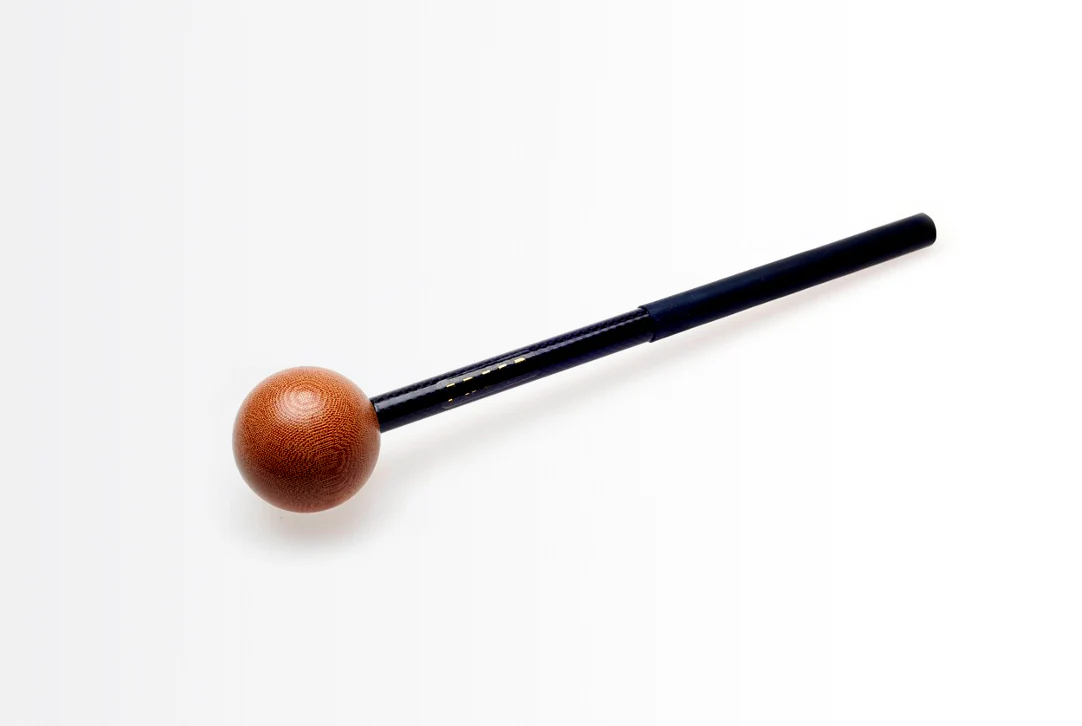 Freer Percussion CH4 Brown Linen Phenolic Chime Hammer 2-1/4 - Image 3
