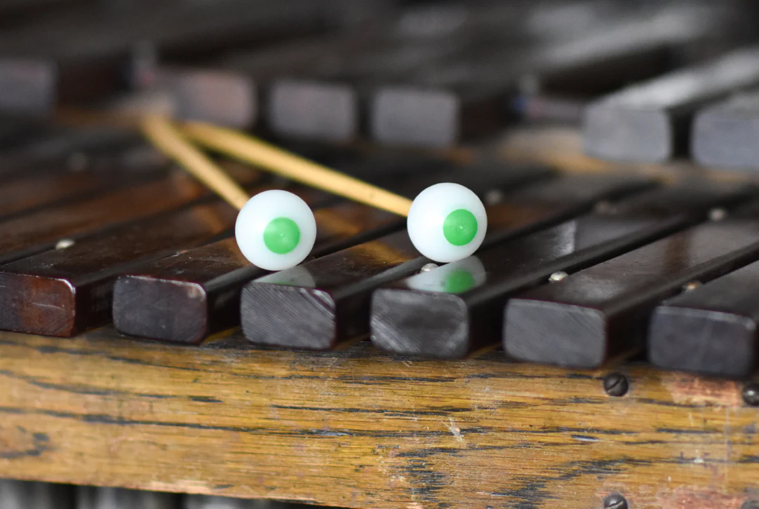Freer Percussion GH George Hamilton Xylophone Mallets Rev 2.0, green - Image 2
