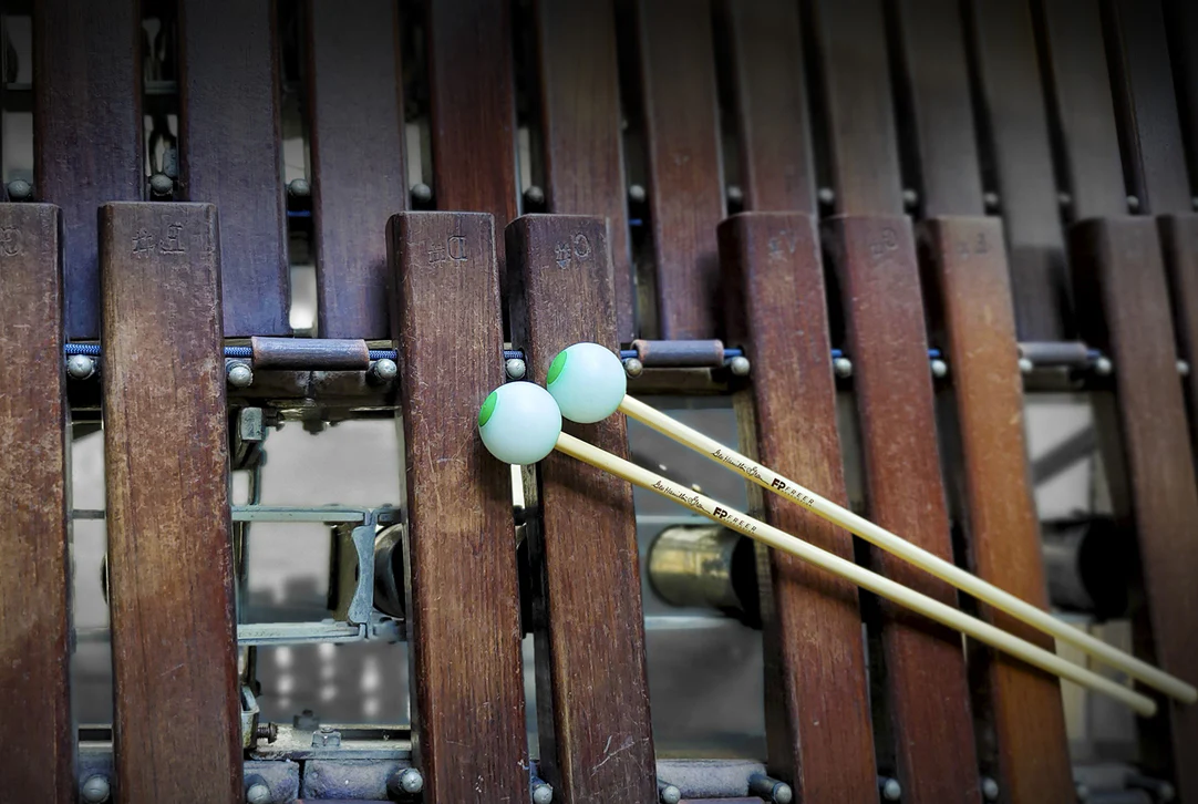 Freer Percussion GH George Hamilton Xylophone Mallets Rev 2.0, green - Image 3