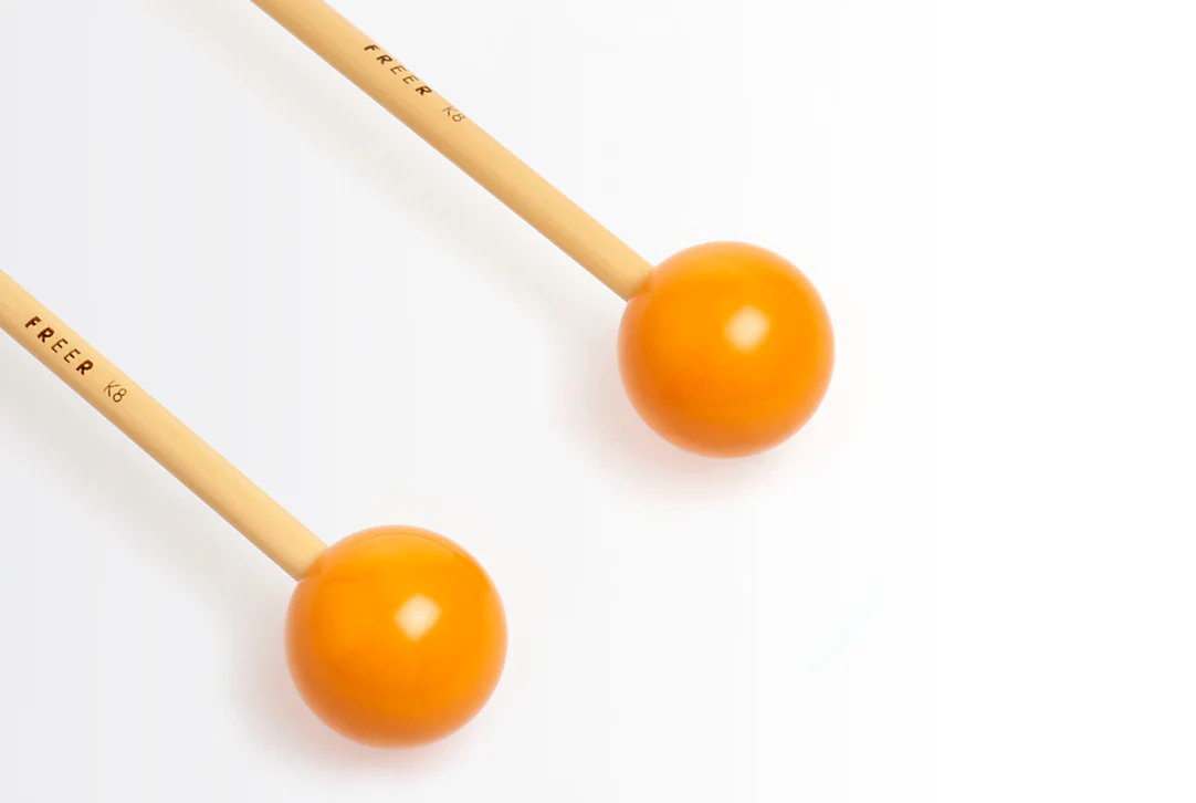 Freer Percussion K8 X-Large Orange Poly - Image 2