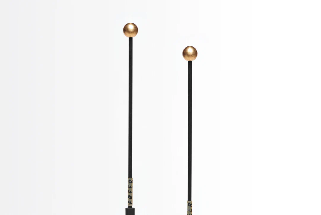 Freer Percussion KBFM Med Brass Ball on Carbon Fiber