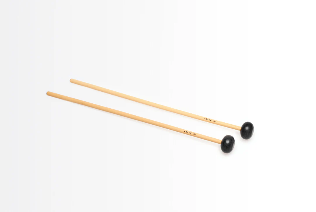 Freer Percussion KBL Medium Black Linen Phenolic Oval - Image 3