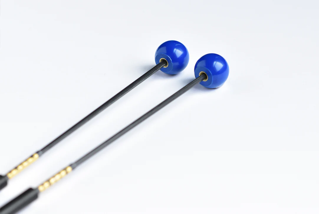 Freer Percussion KBLF Blue Bakelite on Carbon Fiber - Image 2
