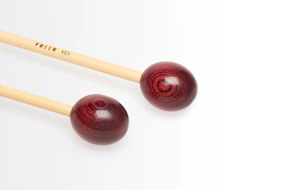 Freer Percussion KES Hornwood Medium Ellipse mallets - Image 2