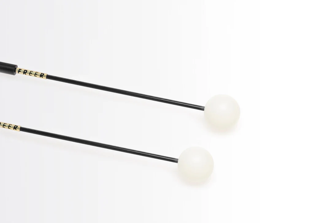 Freer Percussion KWF White Poly Ball on Carbon Fiber - Image 2