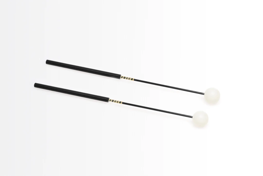 Freer Percussion KWF White Poly Ball on Carbon Fiber - Image 3