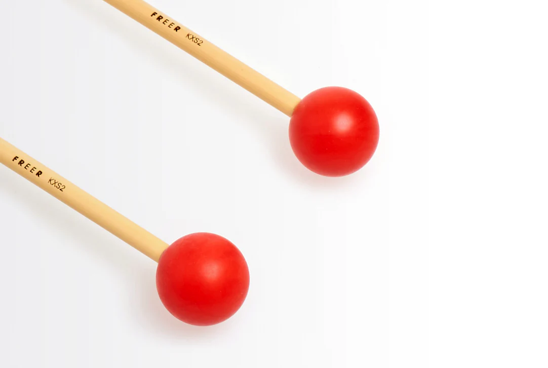Freer Percussion KXS2 Medium Red Poly Solo Xylophone - Image 2