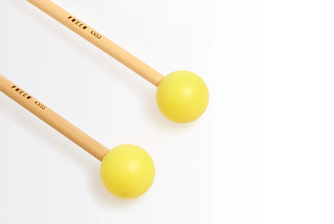Freer Percussion KXS3 Small Yellow Poly Solo Xylophone - Image 2
