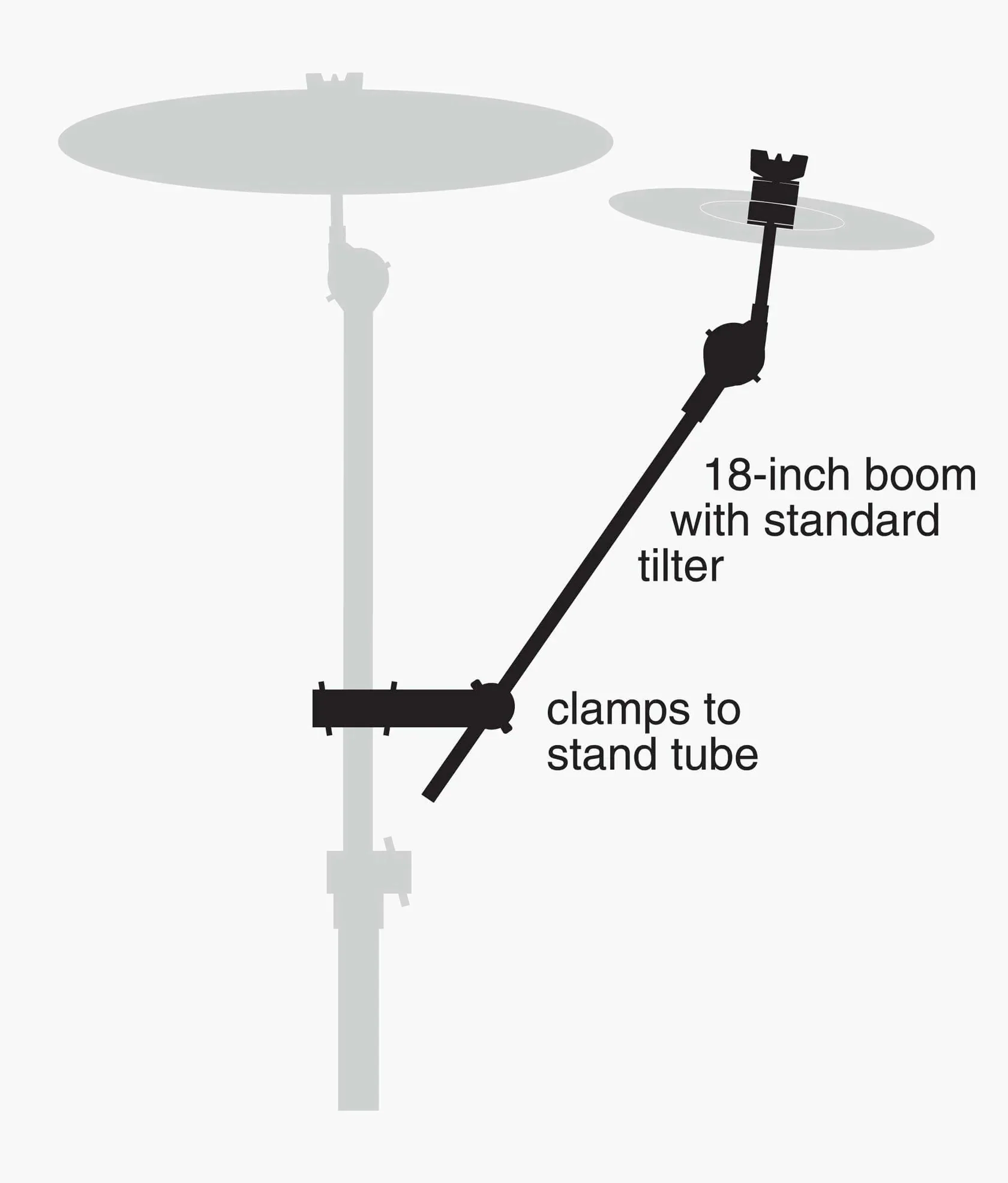 Gibraltar SC-GCA Grabber Cymbal Arm - Image 2
