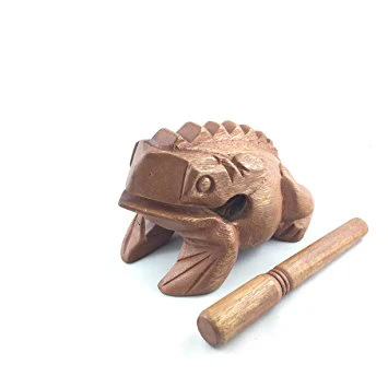 GMP Wooden Frog 6in