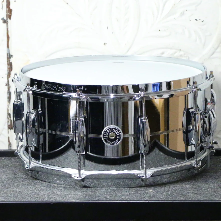 Gretsch Brooklyn Chrome Over Steel Snare Drum 14X6.5in