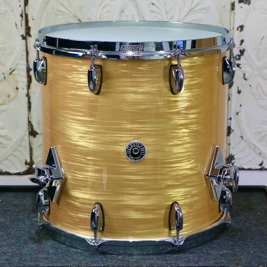 Gretsch Brooklyn Drum Kit 18-12-14in - Antique Oyster - Image 5