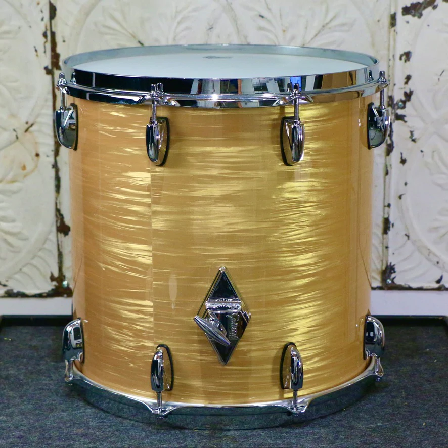 Gretsch Brooklyn Drum Kit 18-12-14in - Antique Oyster - Image 6