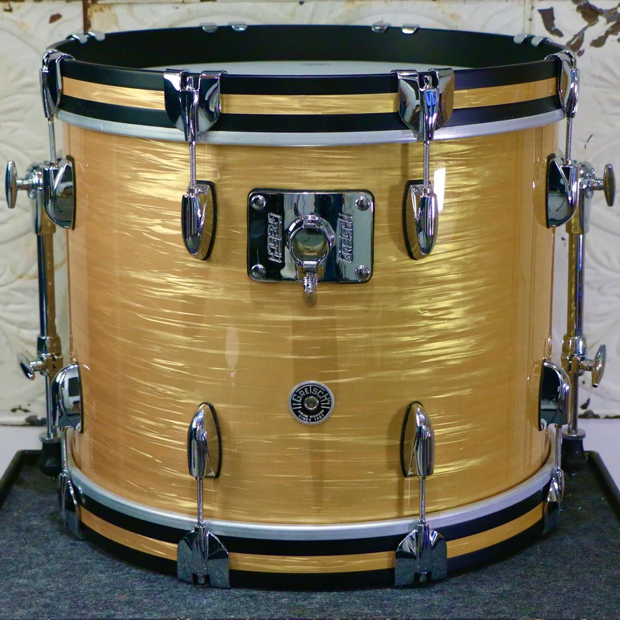 Gretsch Brooklyn Drum Kit 18-12-14in - Antique Oyster - Image 7