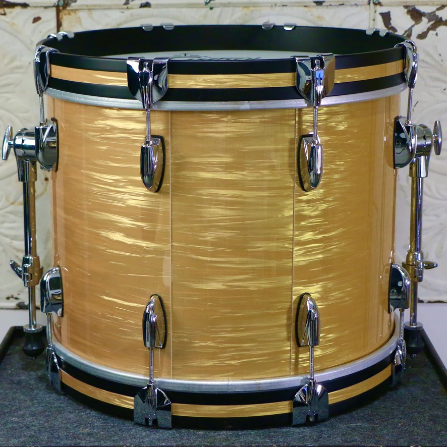 Gretsch Brooklyn Drum Kit 18-12-14in - Antique Oyster - Image 8
