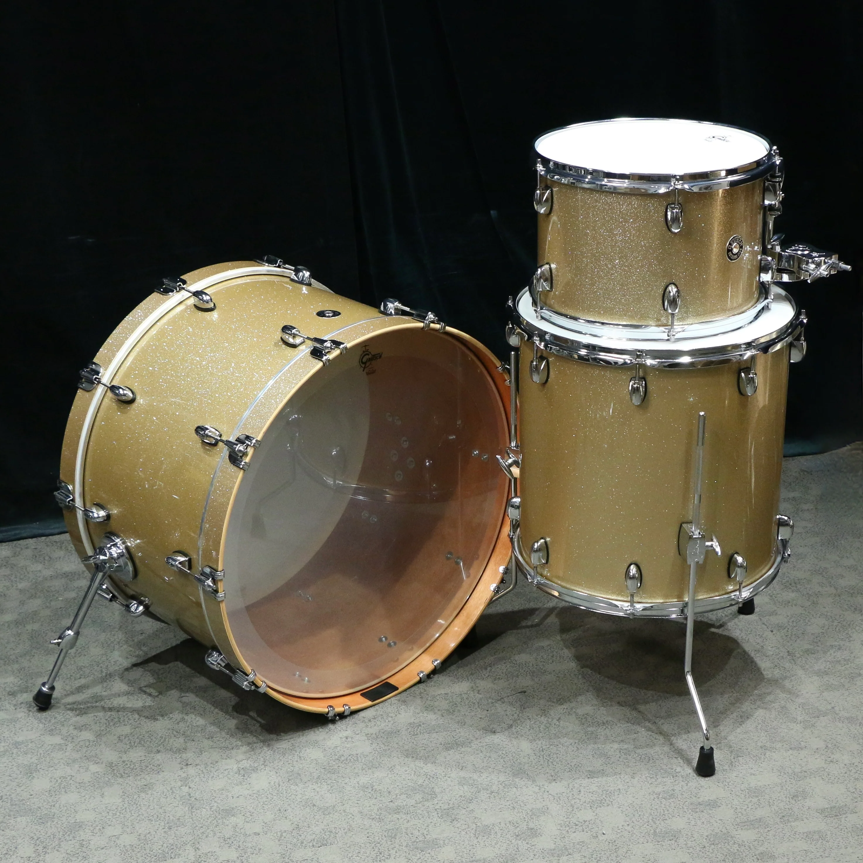 Gretsch Catalina Club Drum Kit 24-13-16in - Sahara Sparkle - Image 3
