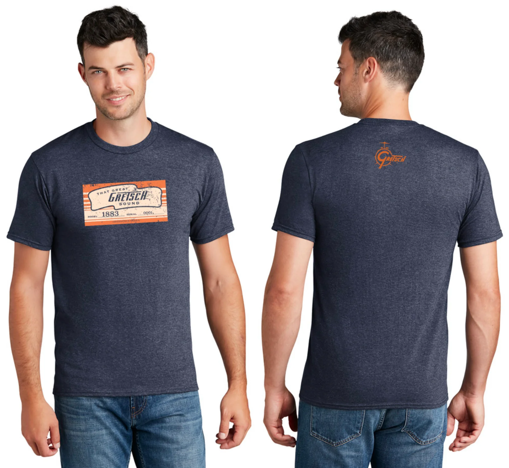 GRETSCH SERIAL NUMBER LABEL TEE