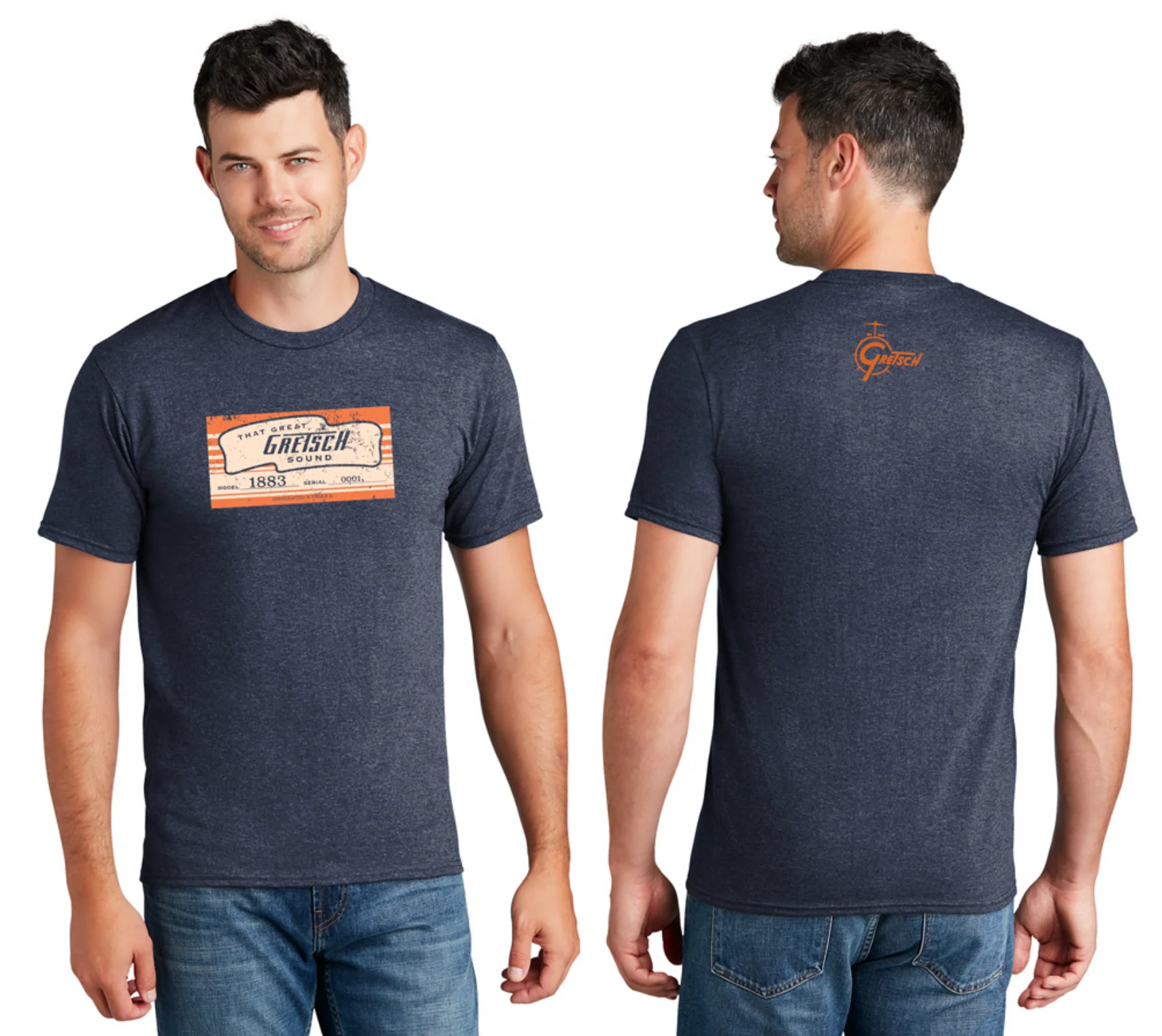 GRETSCH SERIAL NUMBER LABEL TEE - Image 2