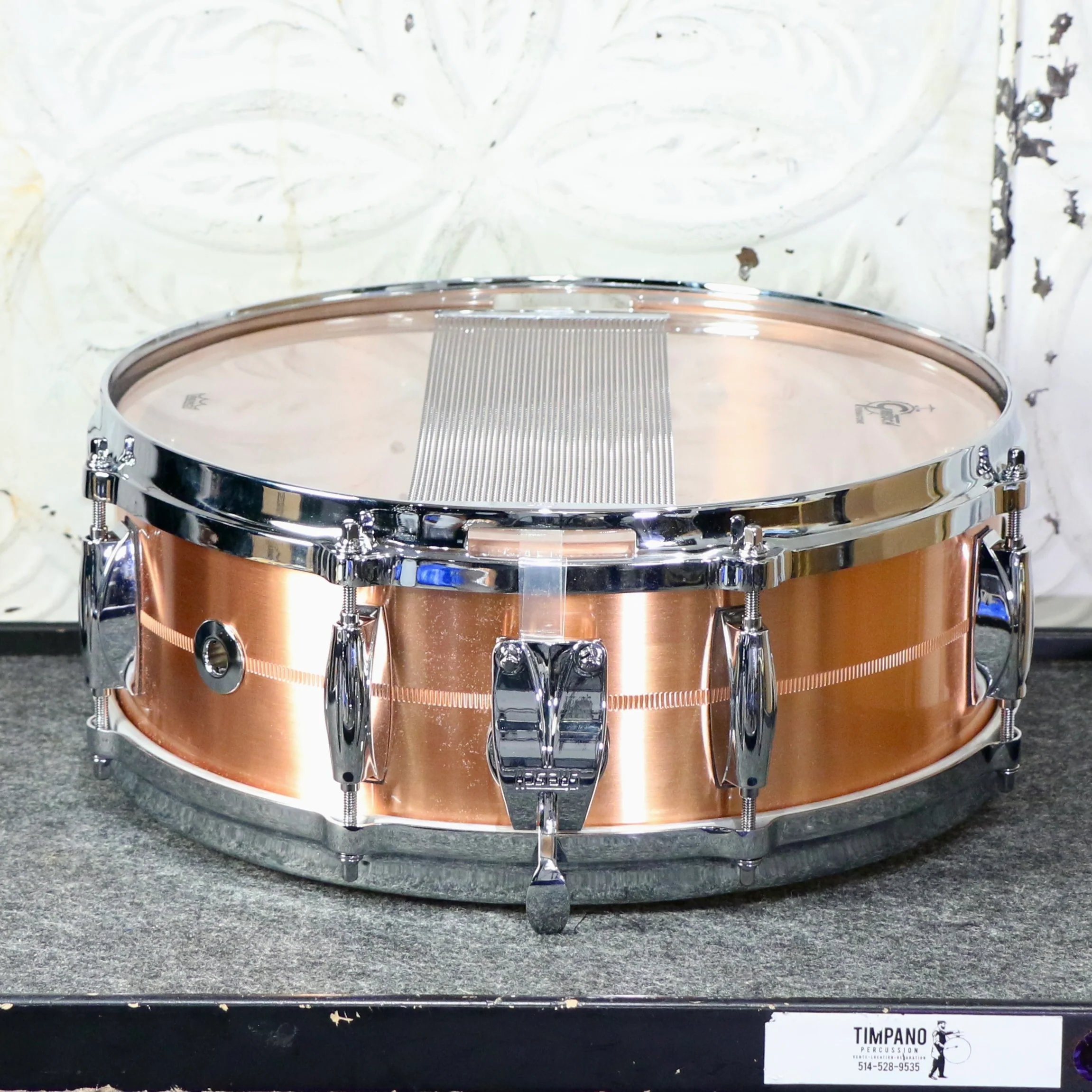 Gretsch USA CUSTOM Snare Drum Copper 2mm 14X5in - Image 2