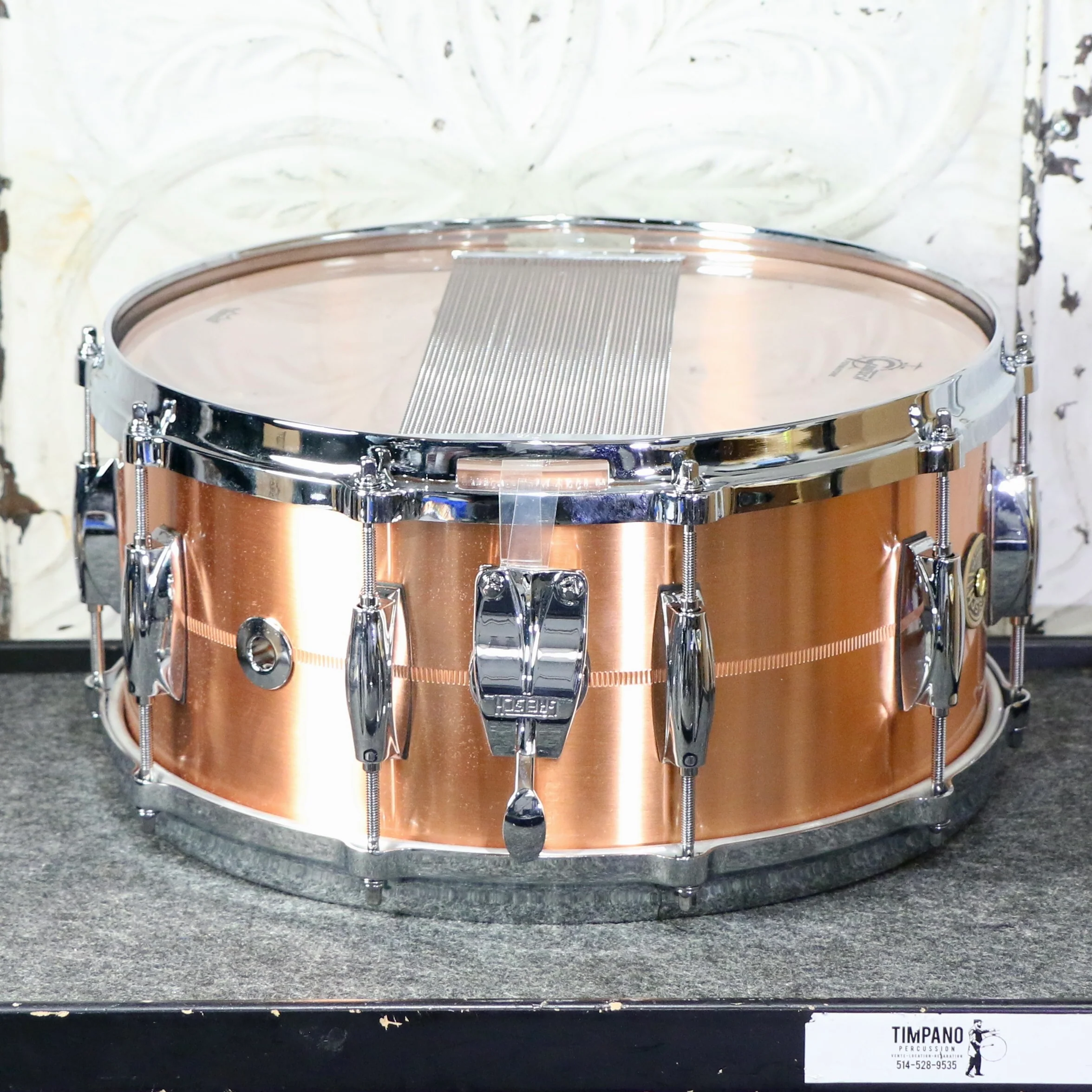 Gretsch USA CUSTOM Snare Drum Copper 2mm 14X6.5in - Image 2
