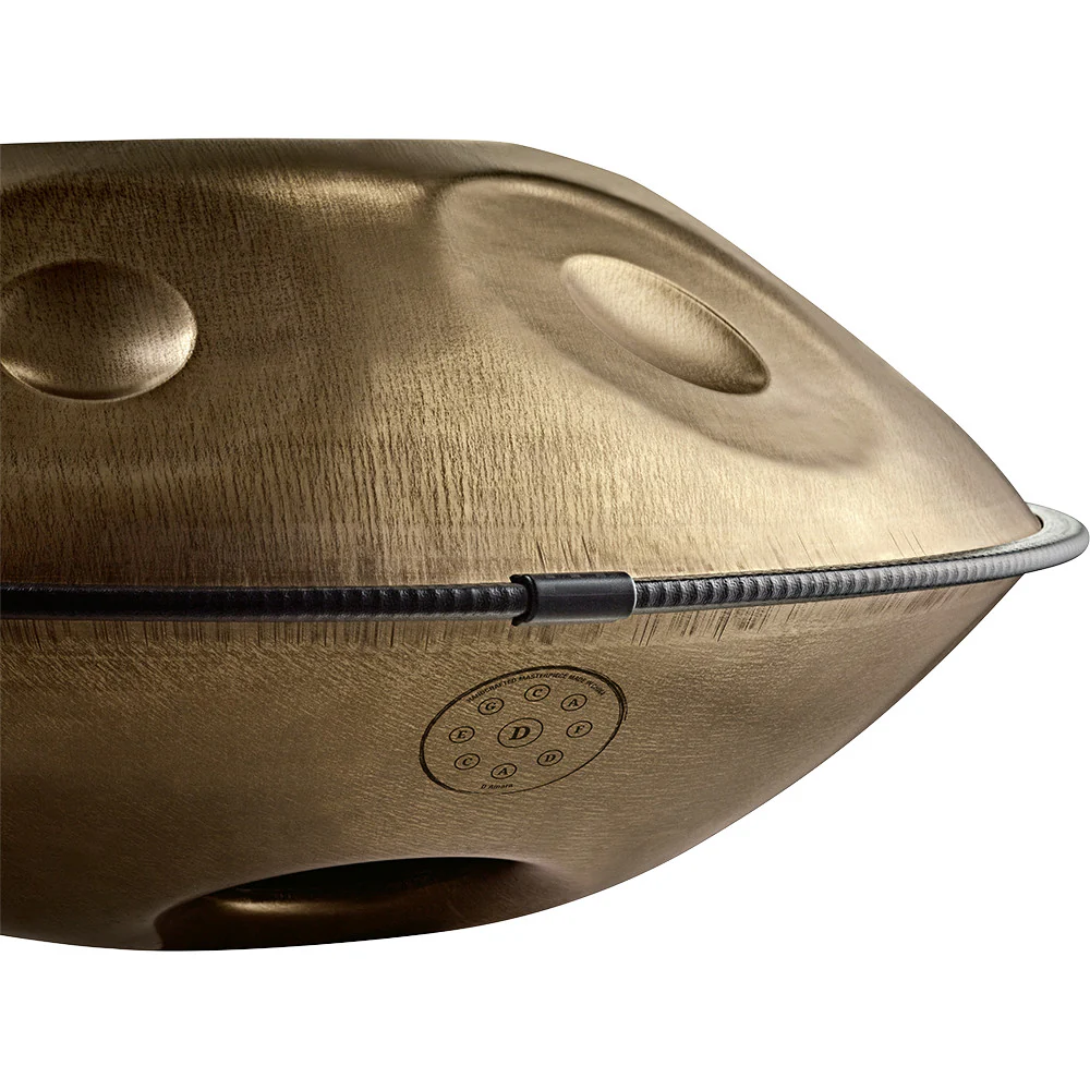 Meinl Sonic Energy Stainless Steel Vintage Gold D Amara Handpan - Image 4