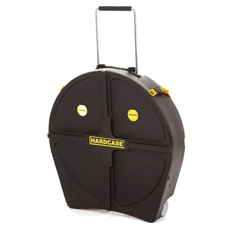 HARDCASE Cymbal Hardcase with wheels 22in - black - Image 2