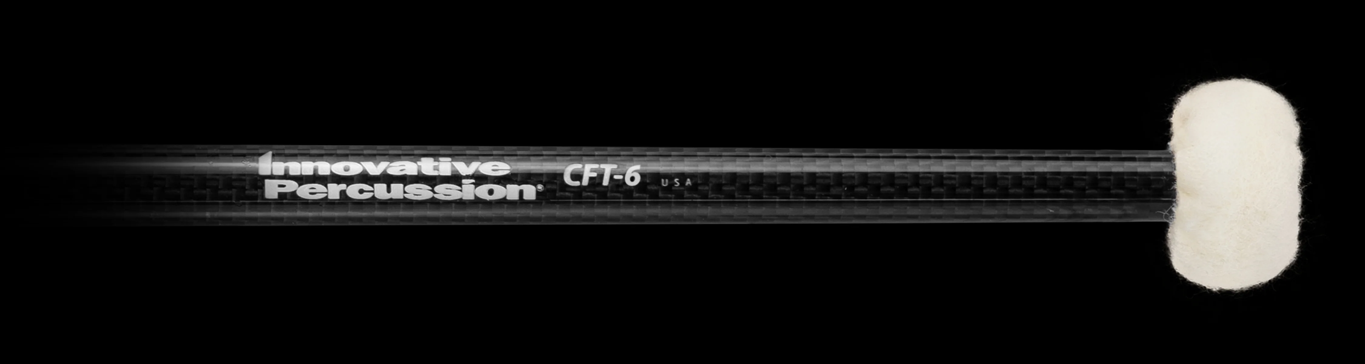 Innovative Percussion Carbon Fiber Timpani Mallet Series CFT-6 (Hard General)