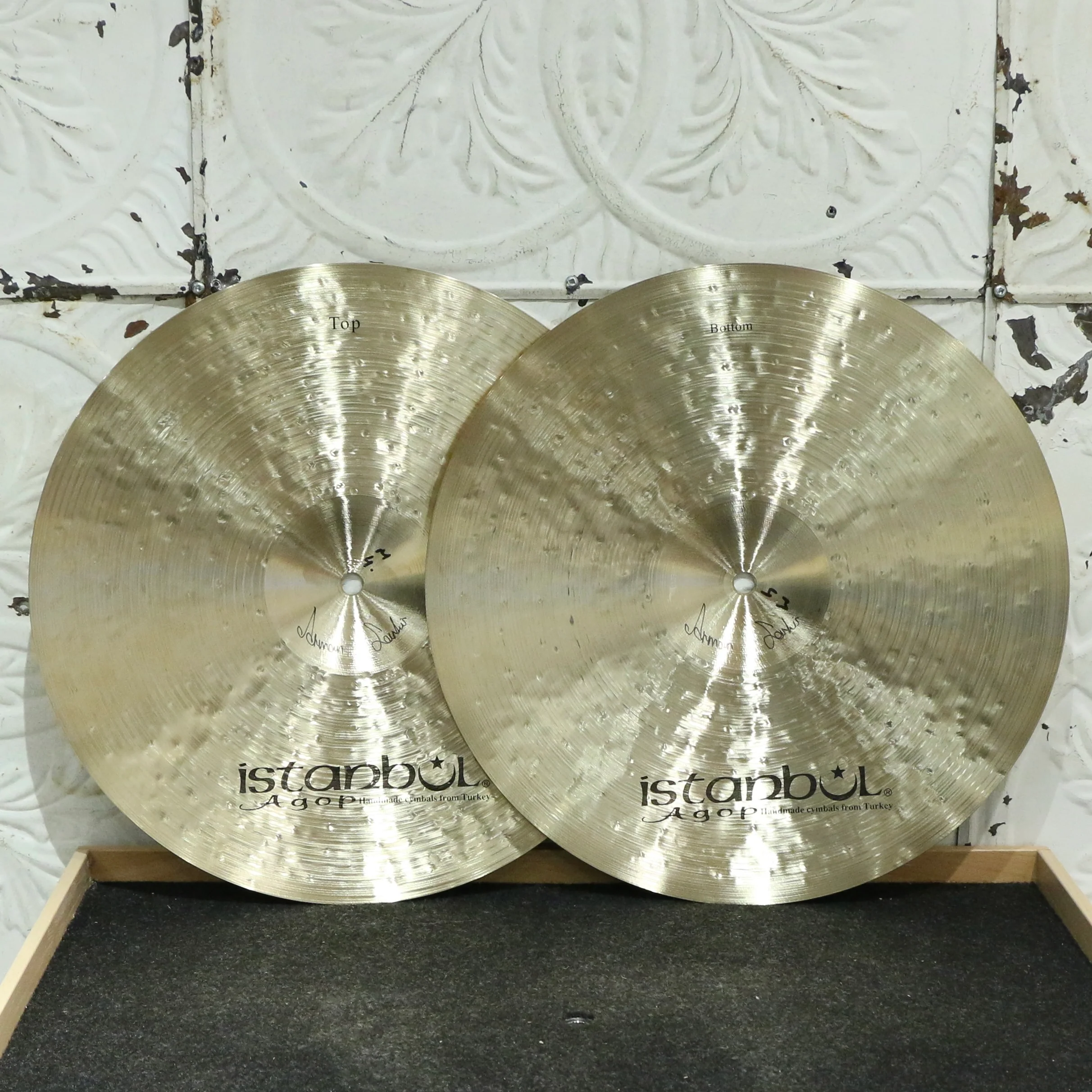 Istanbul Agop Mantra Hi-hat Cymbals 15in (964/1124g) - Image 2