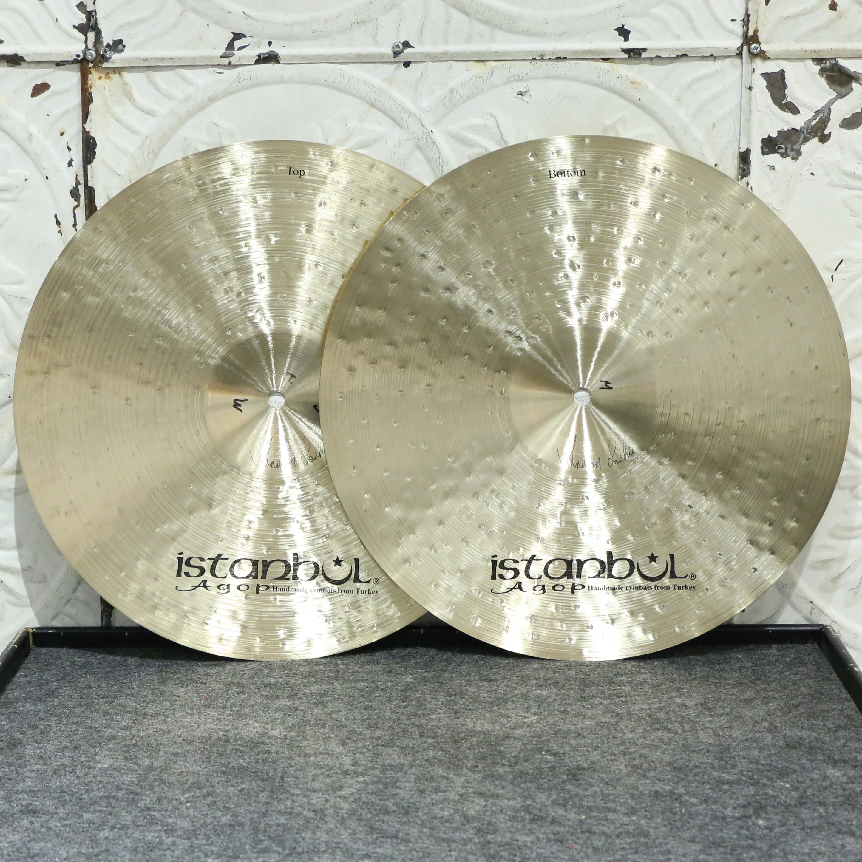 Istanbul Agop Mantra Hi-Hat Cymbals 15in (938/1140g) - Image 2