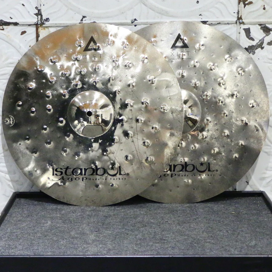 Istanbul Agop Xist Dry Dark Brilliant Hi-Hat Cymbals 17in