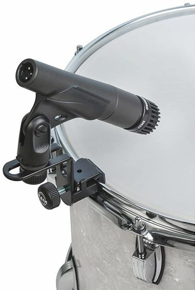 K&M Microphone Holder - for snare and tom hoops - Image 2
