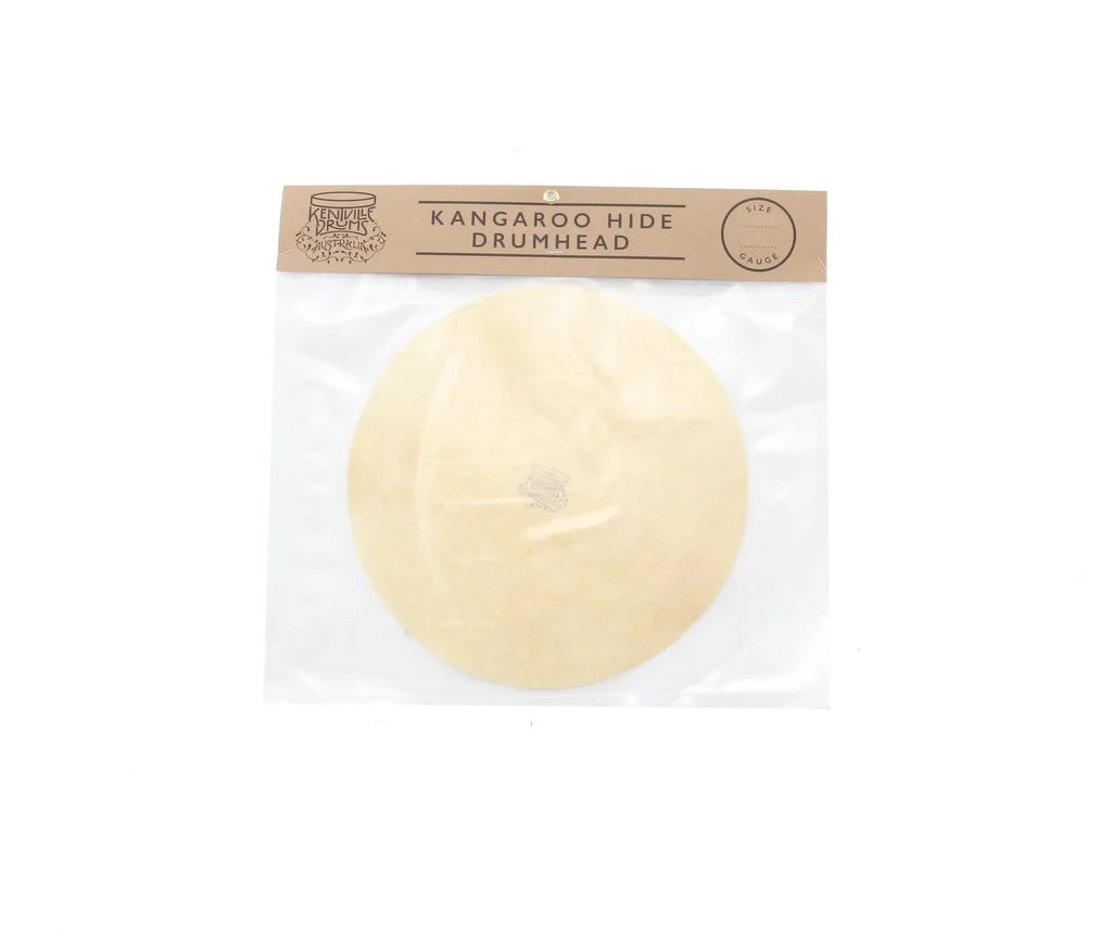 Kentville Kangaroo Hide Drumhead 12in for bongo/tambourine