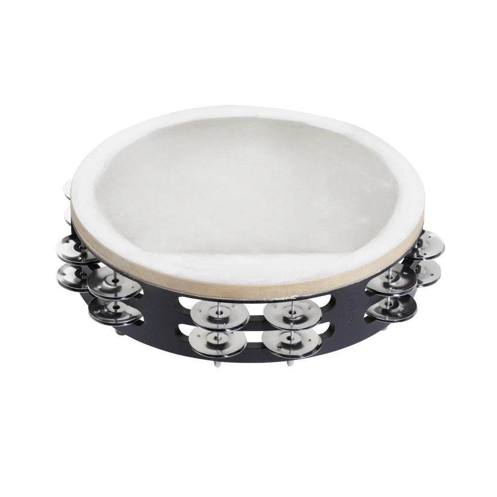 Kolberg 2030DW tambourine with natural head, interchangeable jingles 12in - Image 4