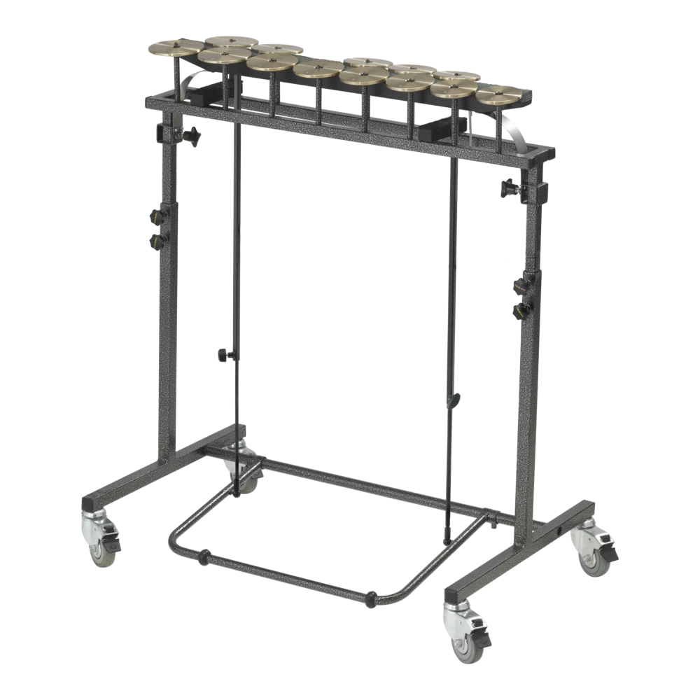 Kolberg 2375CRD c7-c8 octave crotales and stand with damper