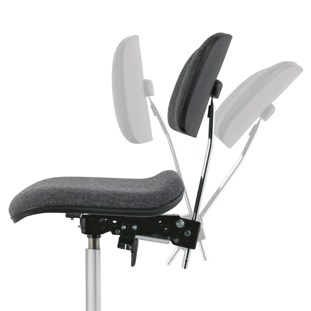 Kolberg 3110 timpani/percussion stool black triangular foot rest approx. 58-84cm - Image 4