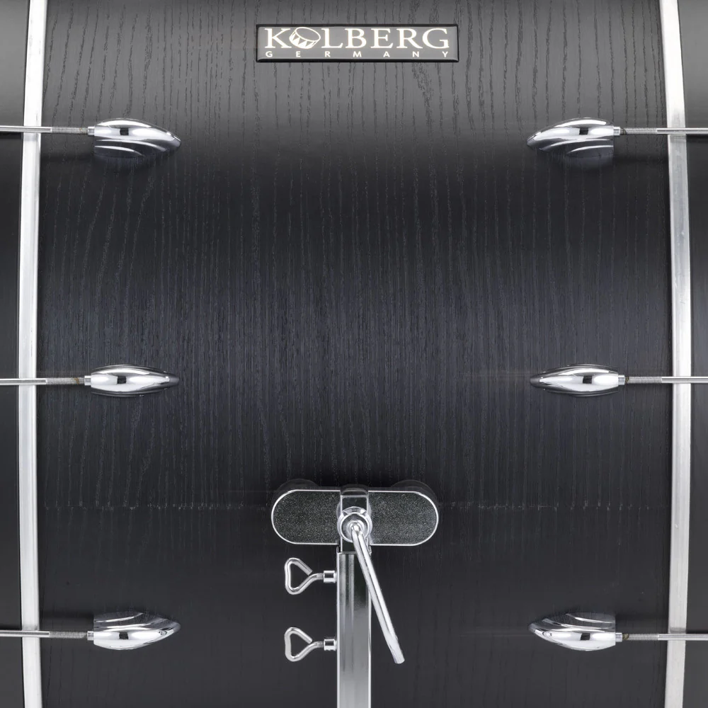 Kolberg 632PP Concert Bass Drum 32X20po - mahogany no stand - Image 4