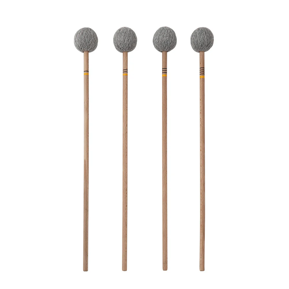 Kolberg 707L marimba mallets Jasmin Kolberg Solo 2 yellow set of 4 - long - Image 2