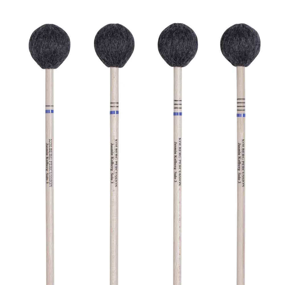 Kolberg 709L marimba mallets Jasmin Kolberg Solo 3 blue set of 4 - long