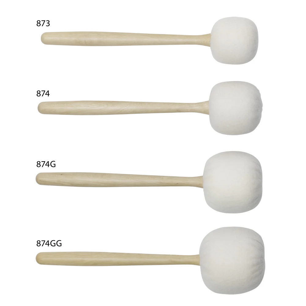 Kolberg 874GG Bass Drum Mallet, Wool Felt - Image 2