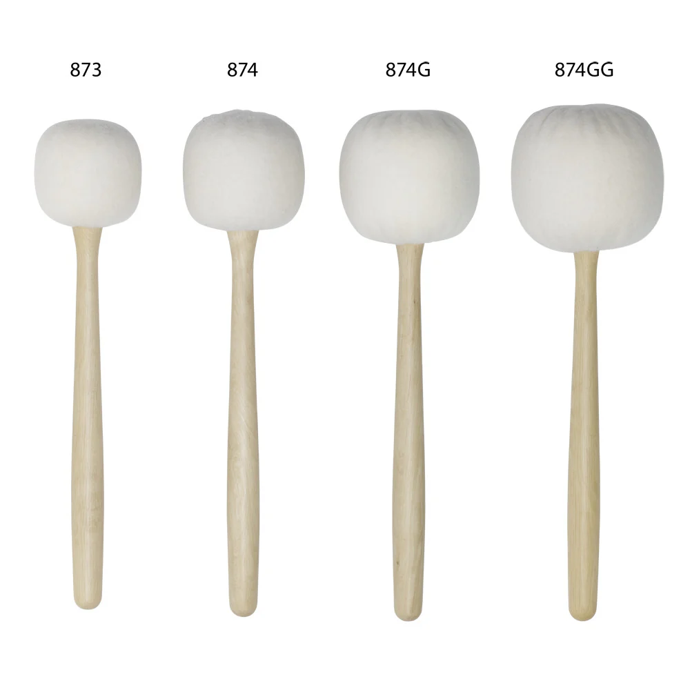 Kolberg 874GG Bass Drum Mallet, Wool Felt - Image 3