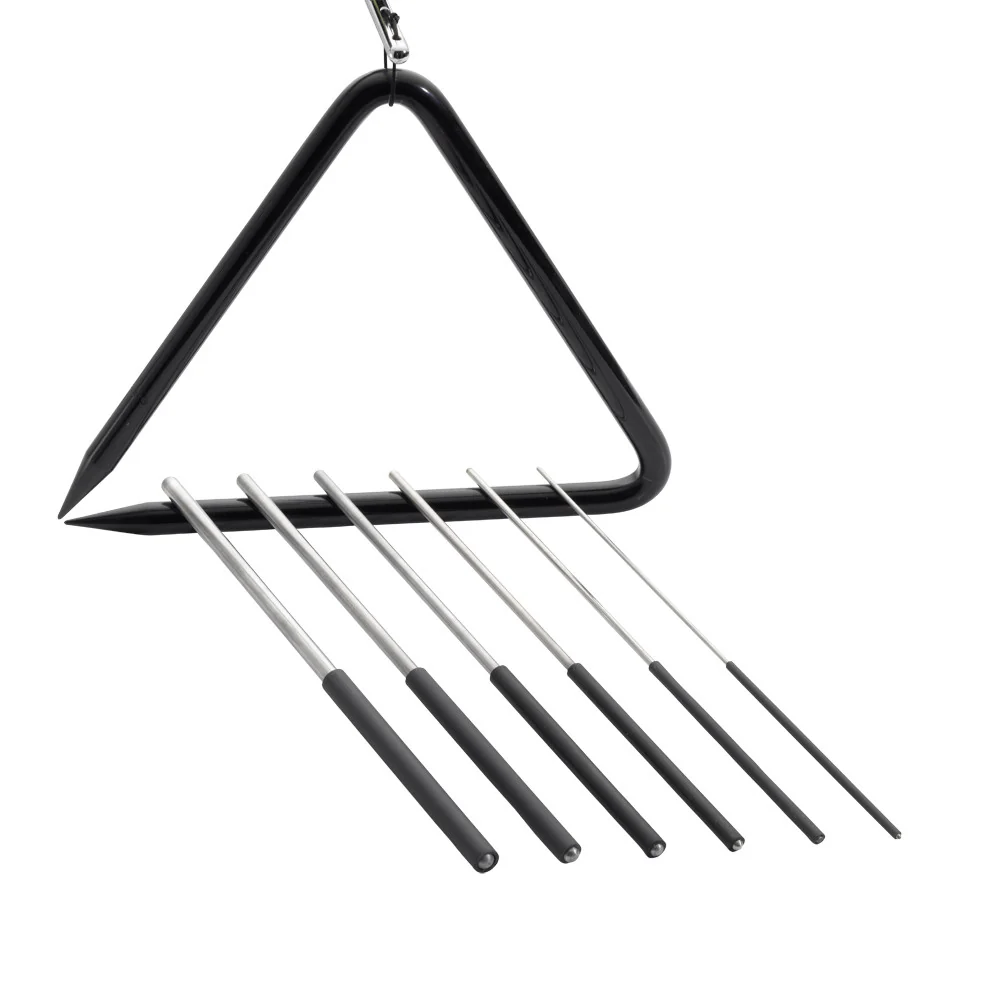 Kolberg 880Z Triangle beaters, steel w/ black rubber Set of 5 - Image 3