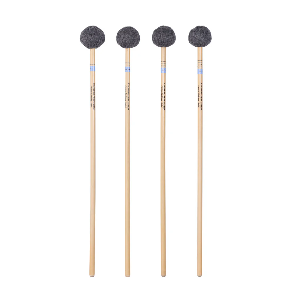 Kolberg R701 marimba mallets Jasmin Kolberg Solo 1 blue set of 4 rattan - Image 2