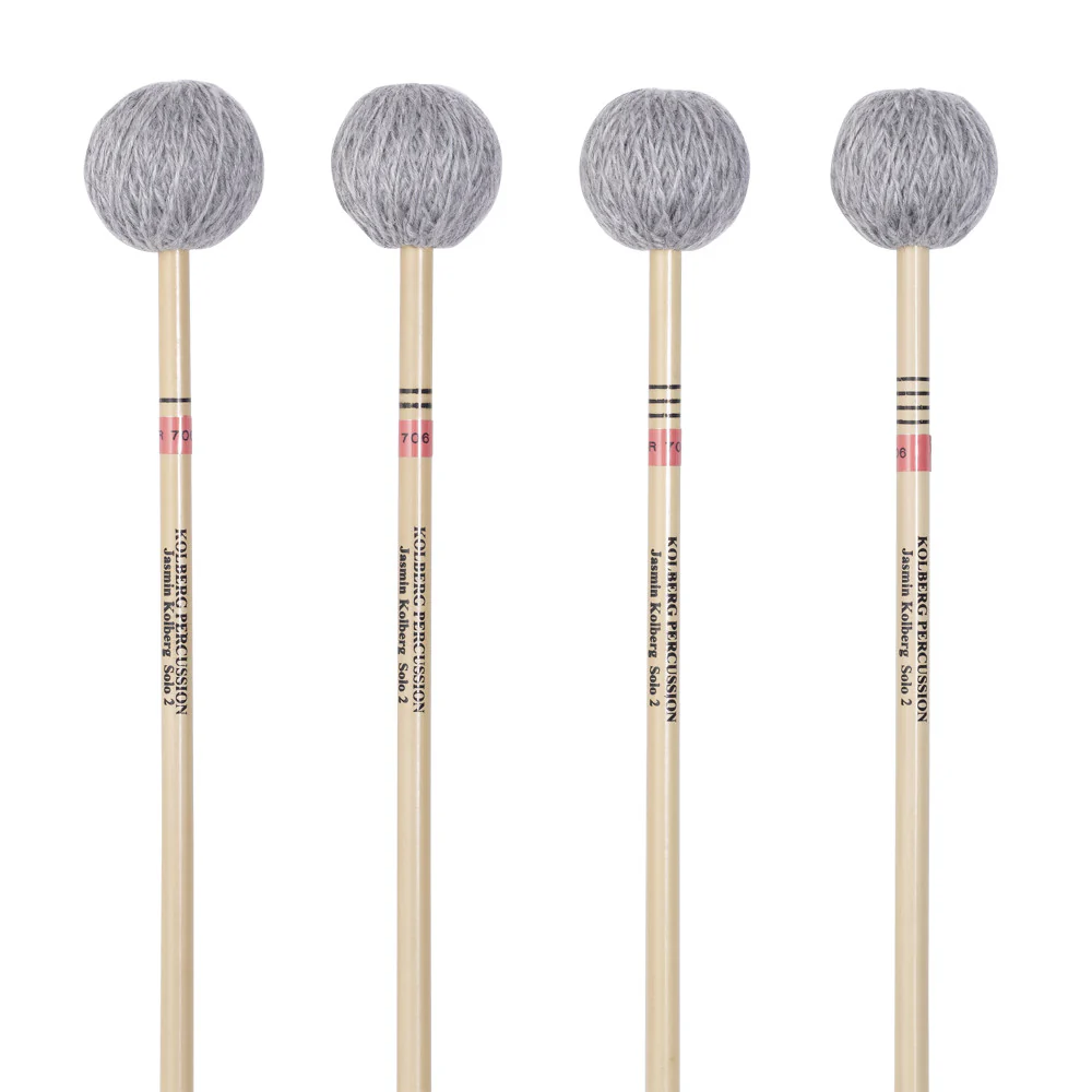 Kolberg R706 marimba mallets Jasmin Kolberg Solo 2 red set of 4