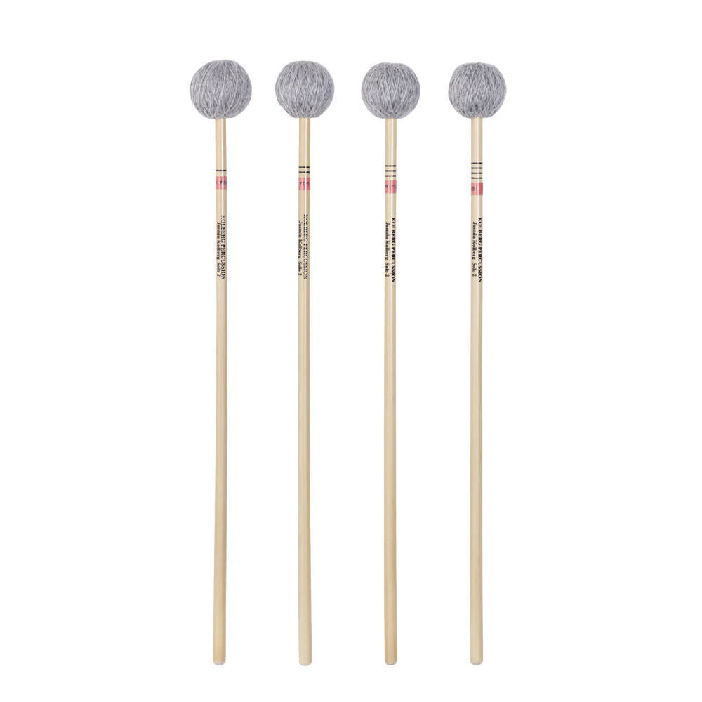 Kolberg R706 marimba mallets Jasmin Kolberg Solo 2 red set of 4 - Image 2