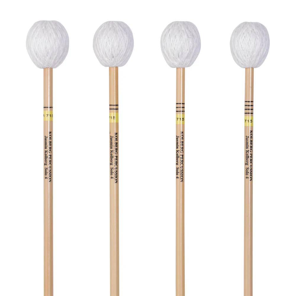 Kolberg R715 marimba mallets Jasmin Kolberg Solo 4 yellow set of 4 rattan