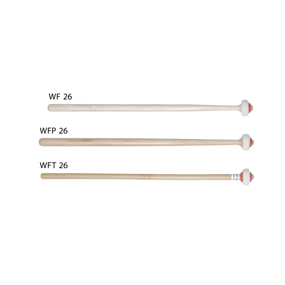 Kolberg WFT26 Viennese flannel timpani mallets - tonkin shaft - Image 3